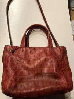 Сумка furla оригинал красная маленькая