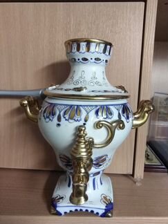 Самовар Гжель