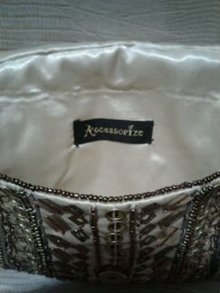 Клатч тканевый с пайетками