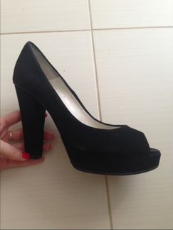 Туфли замшевые