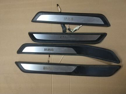 Внутренний порог с подсветкой bmw f01 f02