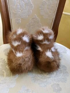 Пинетки из норки