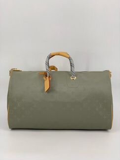 Дорожная сумка Louis Vuitton кожа Titanium новая