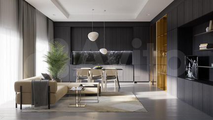 3-к апартаменты, 90 м², 10/19 эт.