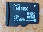 Карта памяти MicroSD 8gb