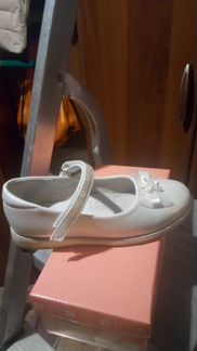 Туфли белые для девочки р.32