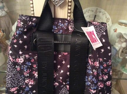 Новый большой женский рюкзак Juicy Couture