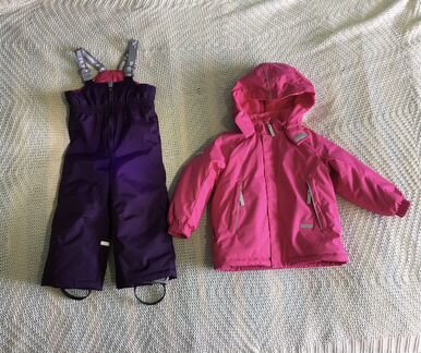 Kerry 92 новый зимний комплект для девочки