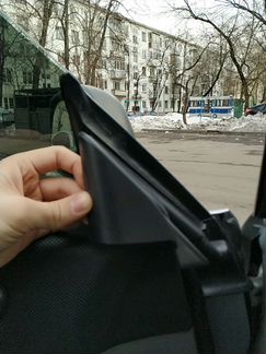 Накладки на двери у зеркал subaru forester sg5