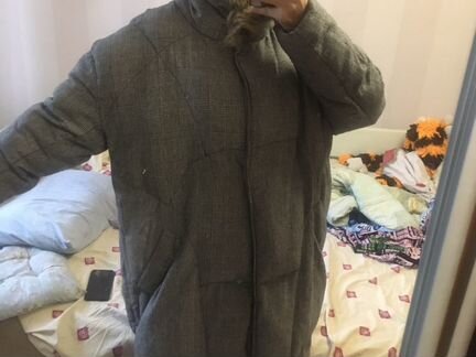 Пуховик оверсайз 44-50