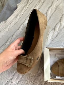 Балетки кожаные Tommy Hilfiger