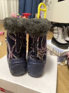 Валенки детские 23 размер синие