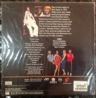 LD abba/лазерный видеодиск
