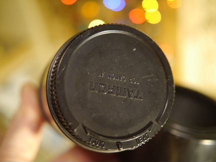 Canon EF 80-210mm полнокадровый tamron