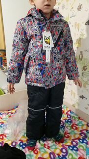 Зимний комплект на мальчика новый