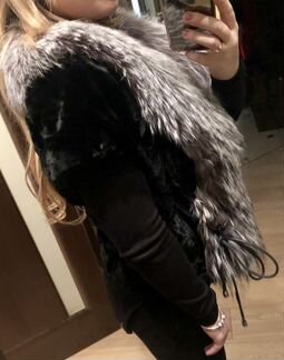 Жилет меховой норковый