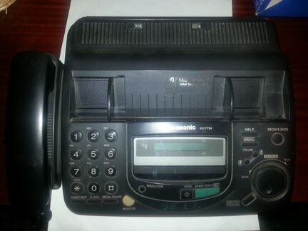 Телефон-факс panasonic kx-ft64ru рабочий