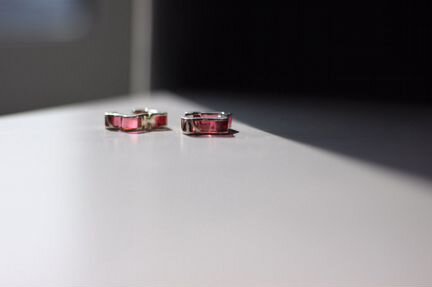 Серьги Серебро Франция