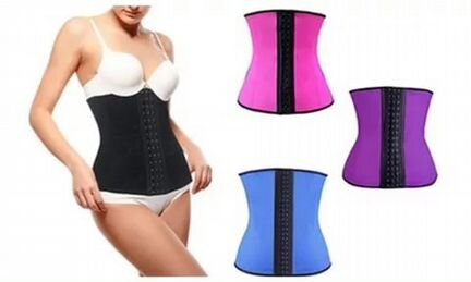 Корсет waisttrainer, черный, размер s