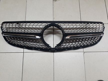 Решетка Diamond Sport Mercedes GLC черная камера