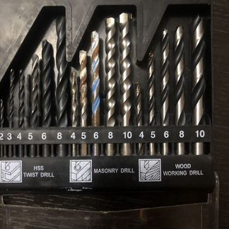 Сверла набор 16 шт