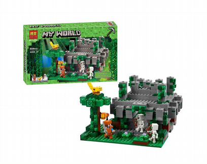 Конструктор 10623 bela Майнкрафт Храм в джунглях