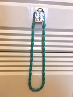 Новые бусы из бирюзы