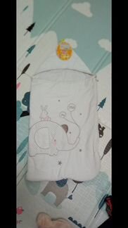 Летний конверт для новорожденного