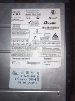 Cisco 3945 б/у(3 месяца, состояние отличное)