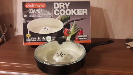 Сковорода-жароварка Delimano Dry Cooker Ceramica