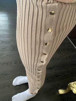 Платье по фигуре JLuxLabel бежевое