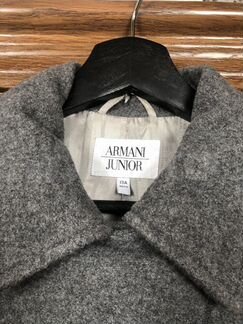 Шерстяное пальто Armani Junior для девочки