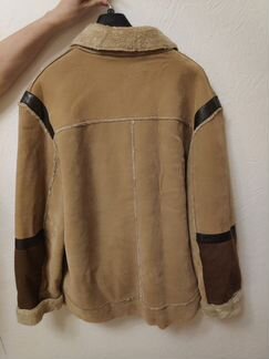 Дубленка мужская из эко-меха 50-52 размер