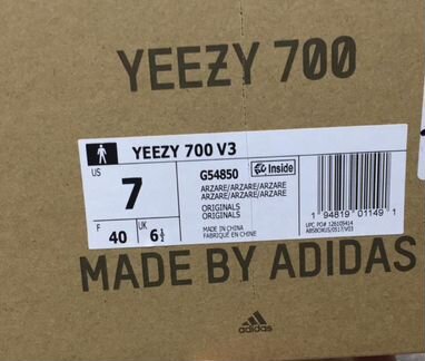 Adidas Yeezy Boost 700 V3 Arzareth