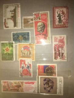 Почтовые марки СССР и др