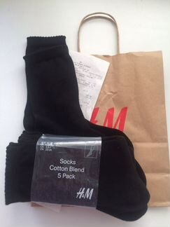 Набор носков, женские H&M, 36-38