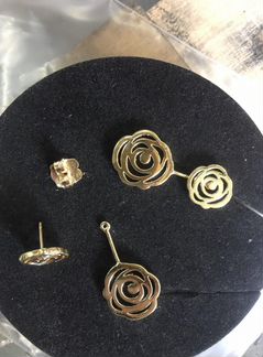 Серьги Tous золото