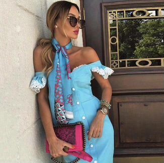 Новое бандажное платье