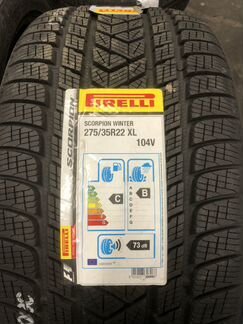 275/35R22 104V Pirelli Scorpion Winter XL 2шт NEW