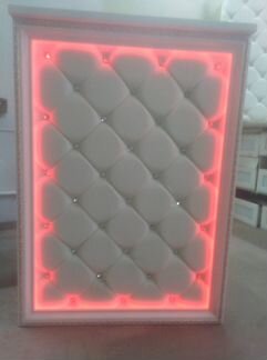 Ресепшн LED с цветной подсветкой. ресепшен стойка