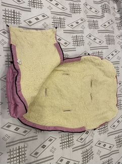 Конверт зимний детский в коляску / санки из овчины