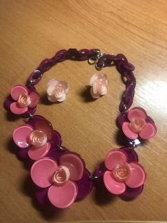 Ожерелье + серьги