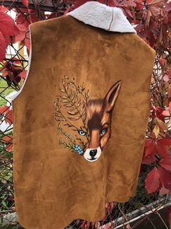 Жилетка тёплая женская