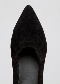 Туфли замшевые лодочки чёрные ASOS 38 р новые