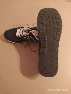 Кроссовки New Balance NB 574 муж черные новые р.43