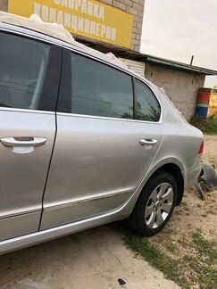 Дверь задняя левая Skoda Superb