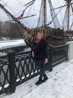 Шуба трансформер из песца