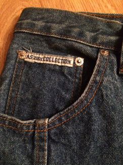 Винтажная джинсовая юбка