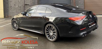 Диффузор черный 53 AMG на CLS 257