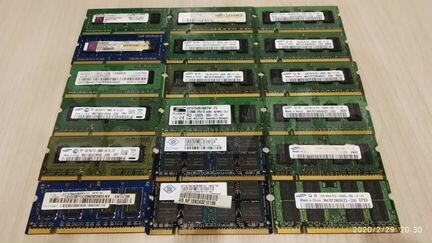 Оперативная Память для Ноутбуков и Пк DDR2,3,4